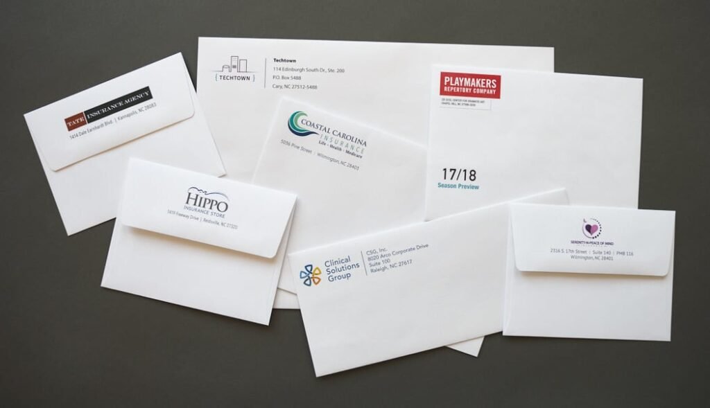 Envelope Printing Essex